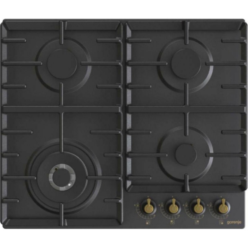 Αυτόνομη Εστία Αερίου Gorenje CLASSICO ΜΑΥΡΟ GW642CLB (737639)